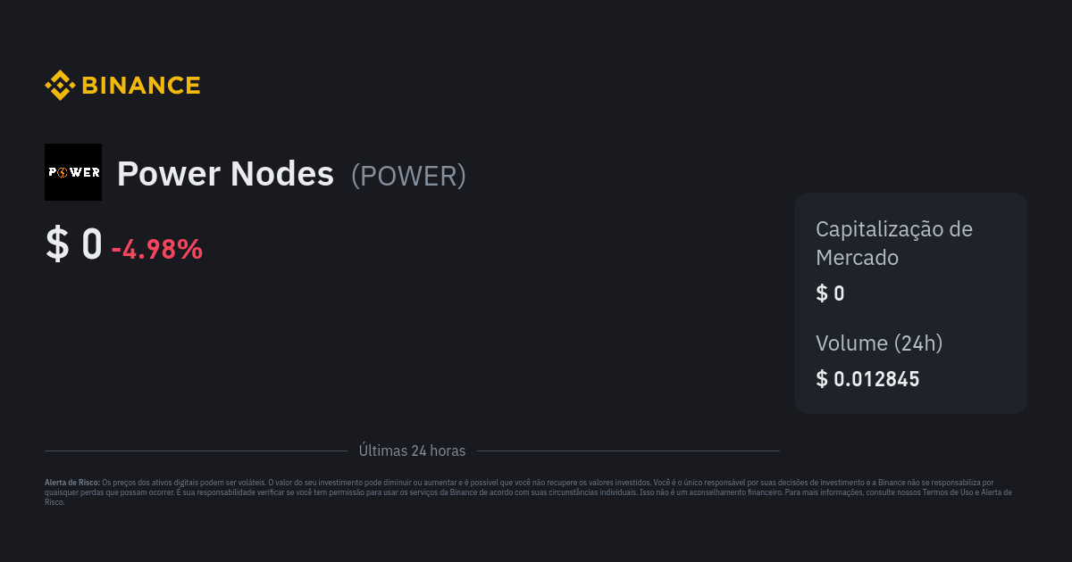 power nodes crypto price
